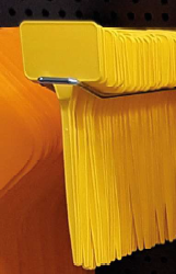 Etiqueta Pincho Cabezal Rectangular e Inclinado - 35 cm | 50 udes.