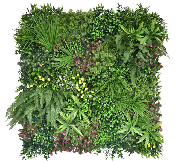 Jardín Vertical Artificial - SERIE F006 | Panel 1 m²