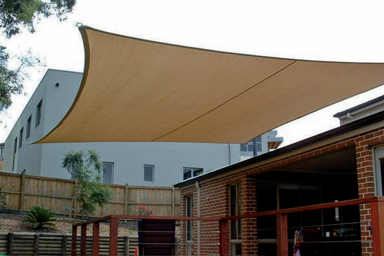 Malla Sombreadora Beige - Cuadrada | 185g/m²