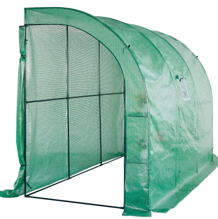 INVERNADERO ADOSADO CON CUBIERTA 130 G