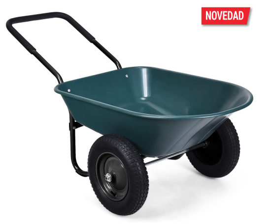 Carretilla de Jardín - Acero | Carga 120 kg