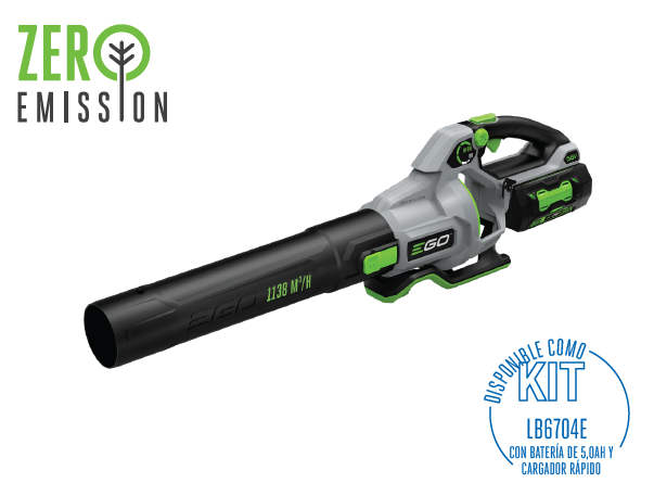 Soplador de 1138 m3/H - Gama EGO Power + Profesional | KIT LB6704E